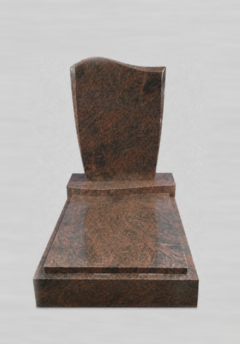 Urnový pomník 70 × 100 cm – Himalaya Red 01/01