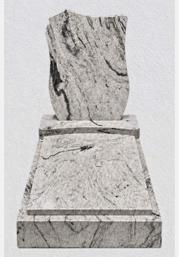 Urnový pomník 70 × 100 cm – Viscont White 21/03