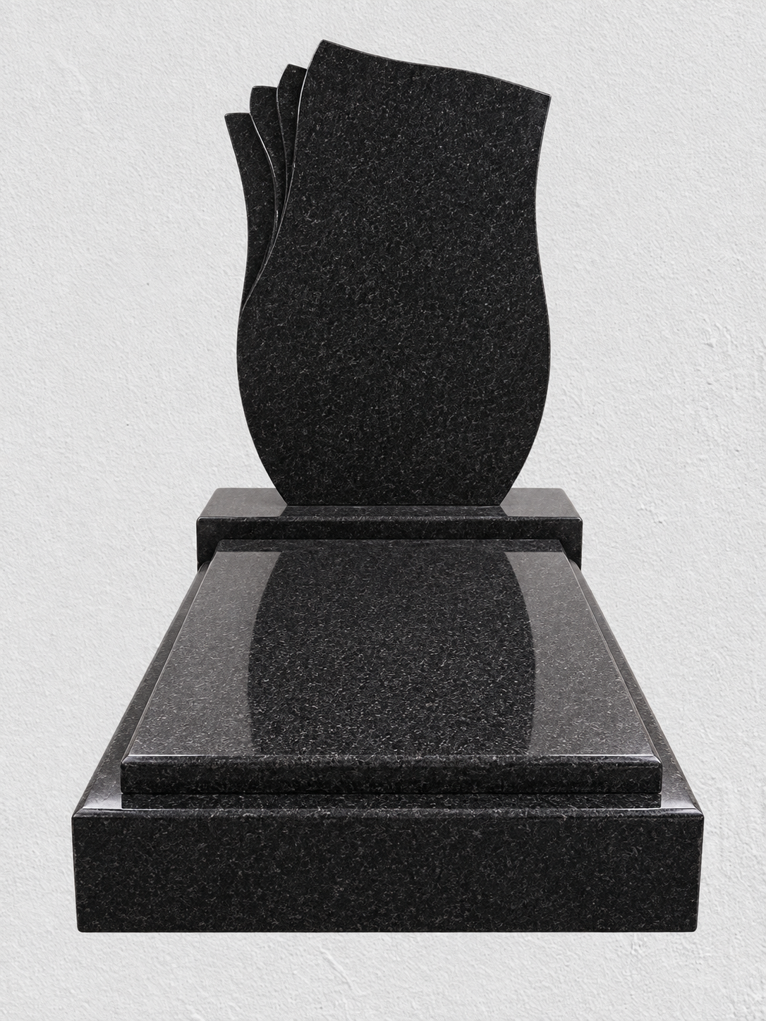 Urnový pomník 70 × 100 cm – Regal Black 15/R=1